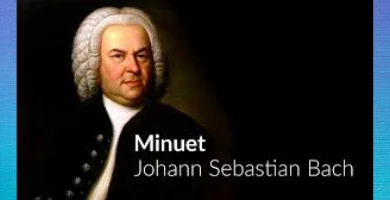 Minueto en sol mayor de Johann Sebastian Bach kalimba