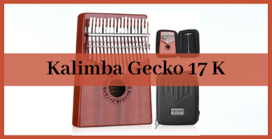 Kalimba Gecko 17 notas